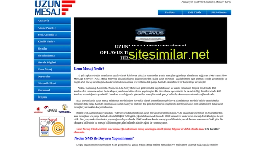 uzunmesaj.net alternative sites