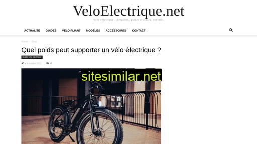Veloelectrique similar sites