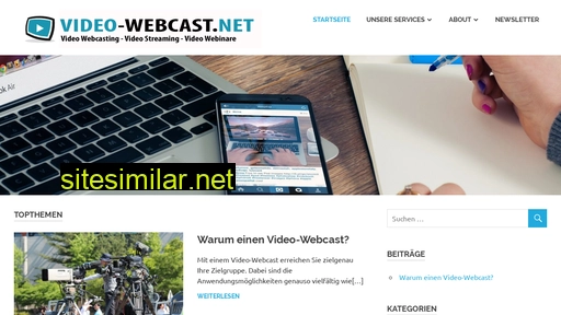 Video-webcast similar sites