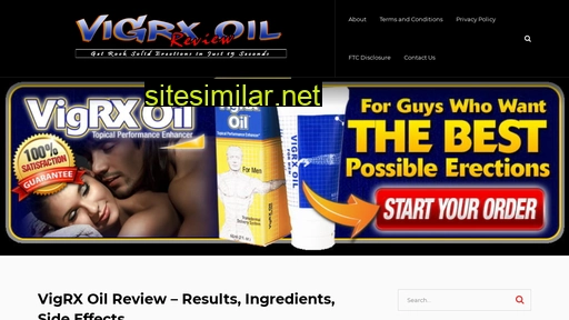 vigrx-oil.net alternative sites