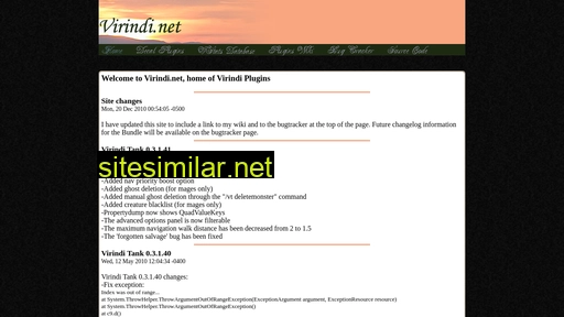 virindi.net alternative sites