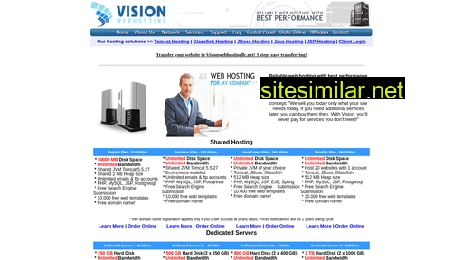 Visionwebhostingllc similar sites