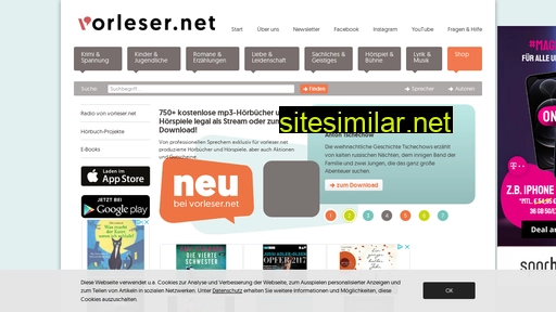 vorleser.net alternative sites