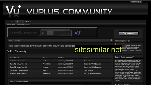 vuplus-community.net alternative sites