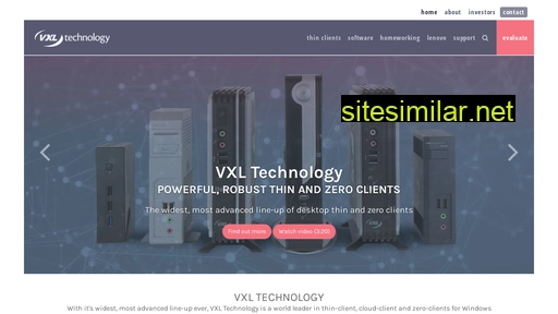 Vxl similar sites
