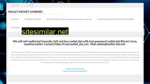 wallet-dat.net alternative sites