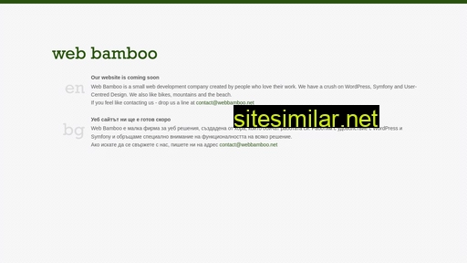Webbamboo similar sites