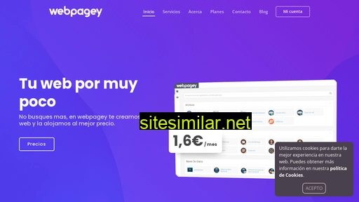 Webpagey similar sites