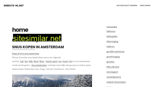 Website-nl similar sites