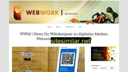 Webwork-magazin similar sites