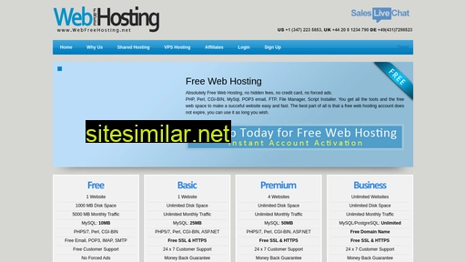 webfreehosting.net alternative sites