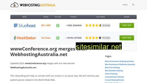 webhostingaustralia.net alternative sites