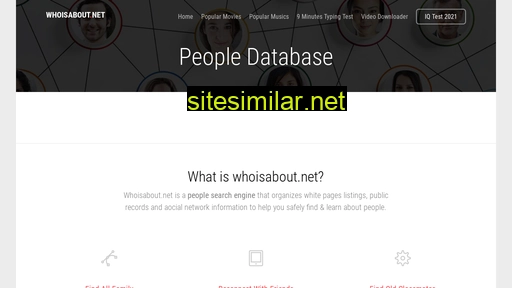 whoisabout.net alternative sites