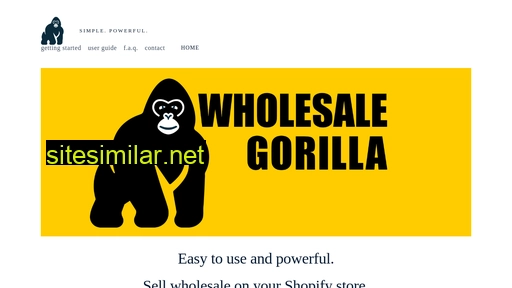 wholesalegorilla.net alternative sites