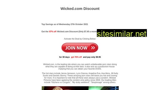 wickedpicturesdiscount.net alternative sites