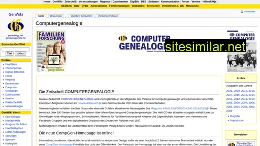 wiki-de.genealogy.net alternative sites