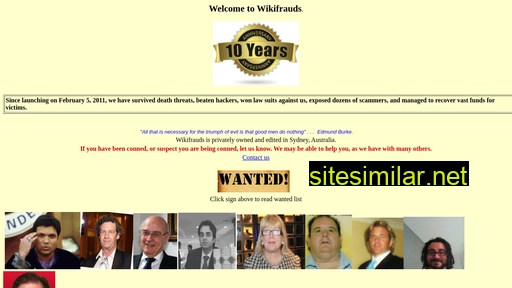 wikifrauds.net alternative sites