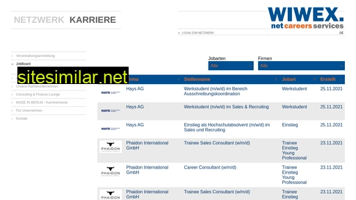 wiwex.net alternative sites