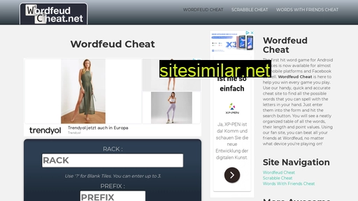 wordfeudcheat.net alternative sites