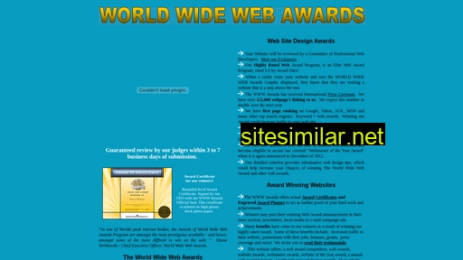 worldwidewebawards.net alternative sites