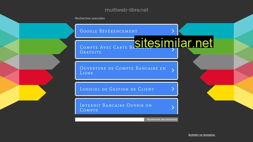Multiweb-libre similar sites