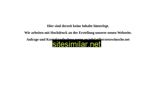 herzenswünsche.net alternative sites