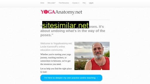 yogaanatomy.net alternative sites