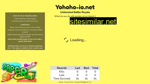 Yohoho-io similar sites