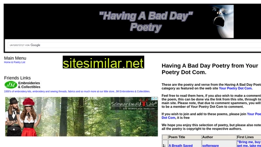 your-poetry.net alternative sites