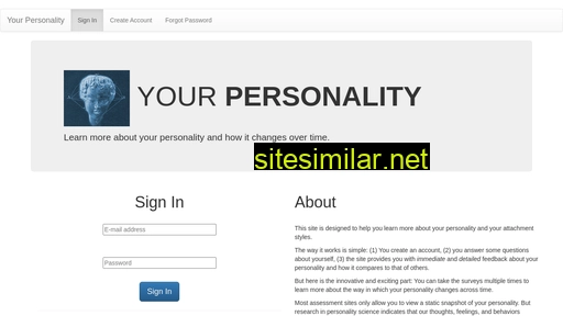 yourpersonality.net alternative sites