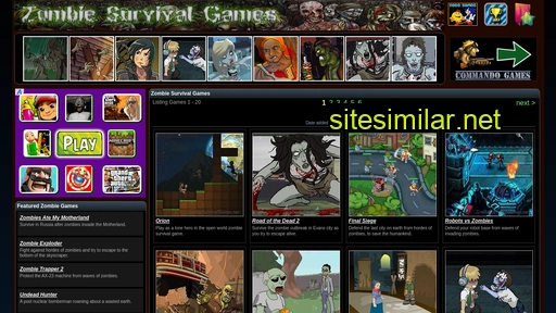 Zombiesurvivalgames similar sites