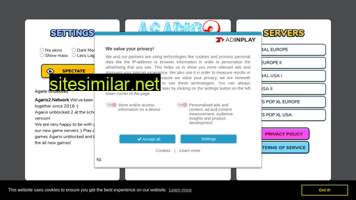 agario2.network alternative sites