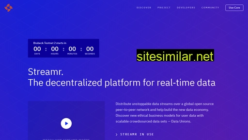 streamr.network alternative sites