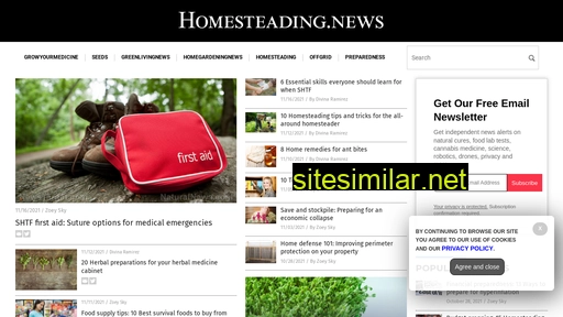 homesteading.news alternative sites