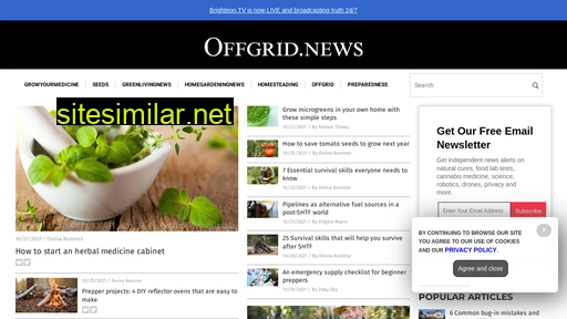 offgrid.news alternative sites
