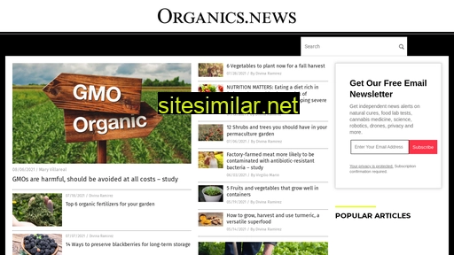 organics.news alternative sites