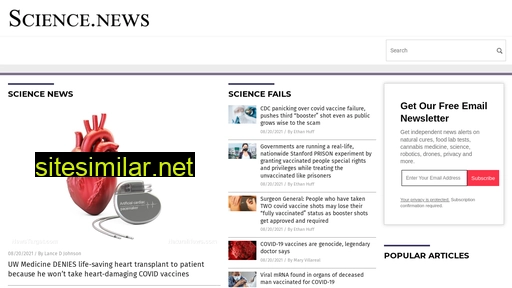 science.news alternative sites