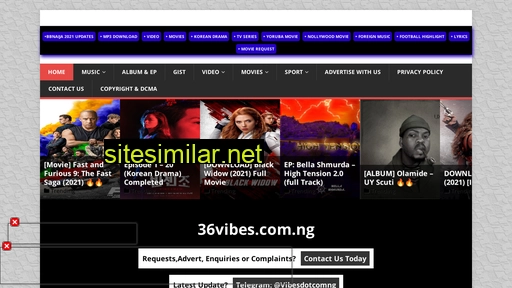 36vibes.com.ng alternative sites