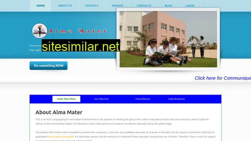 almamater.com.ng alternative sites