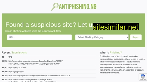 antiphishing.ng alternative sites