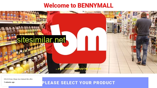Bennymall similar sites