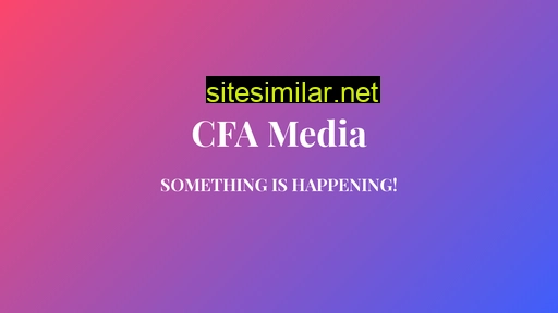 Cfamedia similar sites
