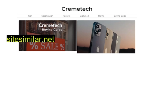 Cremetech similar sites