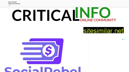 criticalinfo.com.ng alternative sites