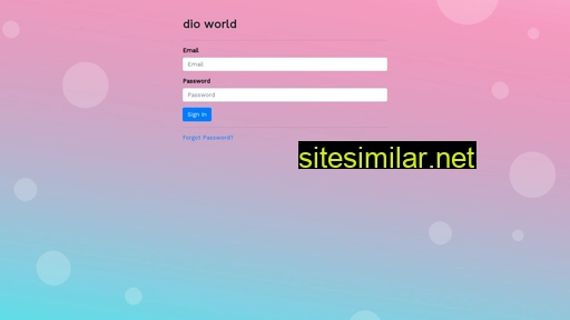 Dioworld similar sites
