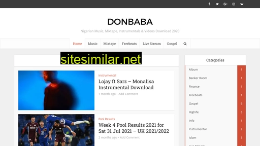 donbaba.com.ng alternative sites