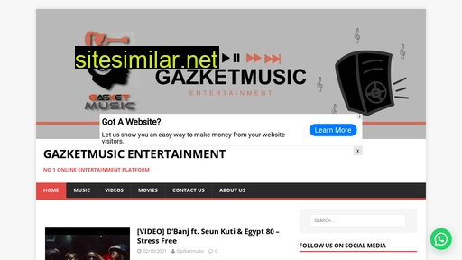 gazketmusic.com.ng alternative sites