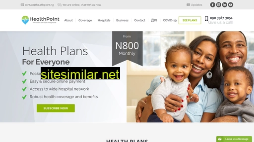healthpoint.ng alternative sites