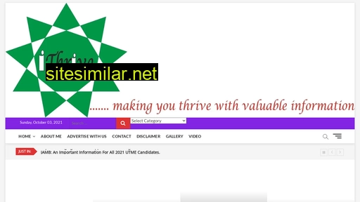 ithrive.com.ng alternative sites