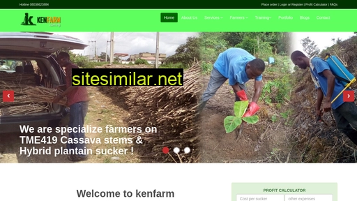 Kenfarm similar sites